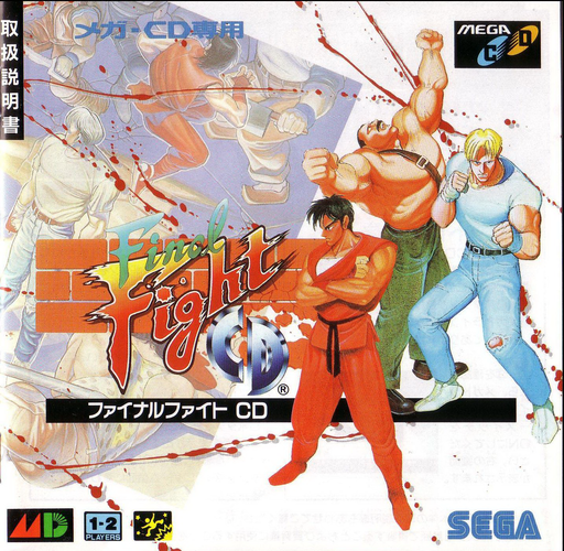 Final Fight CD box art for Sega CD